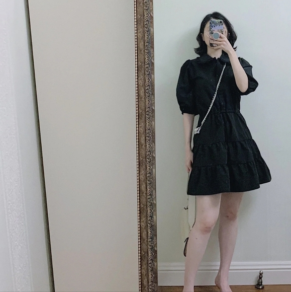 New Zara Poplin Mini Dress - 4387/263 - Picture 12 of 13